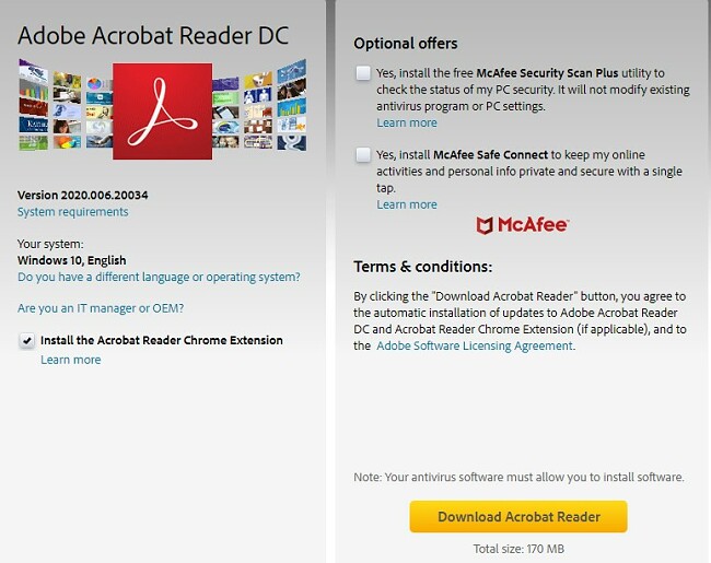 adobe reader dc for mac download